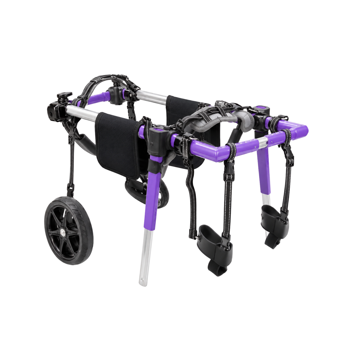 Heavy Duty Rear Support Dog Wheelchair, view 2
