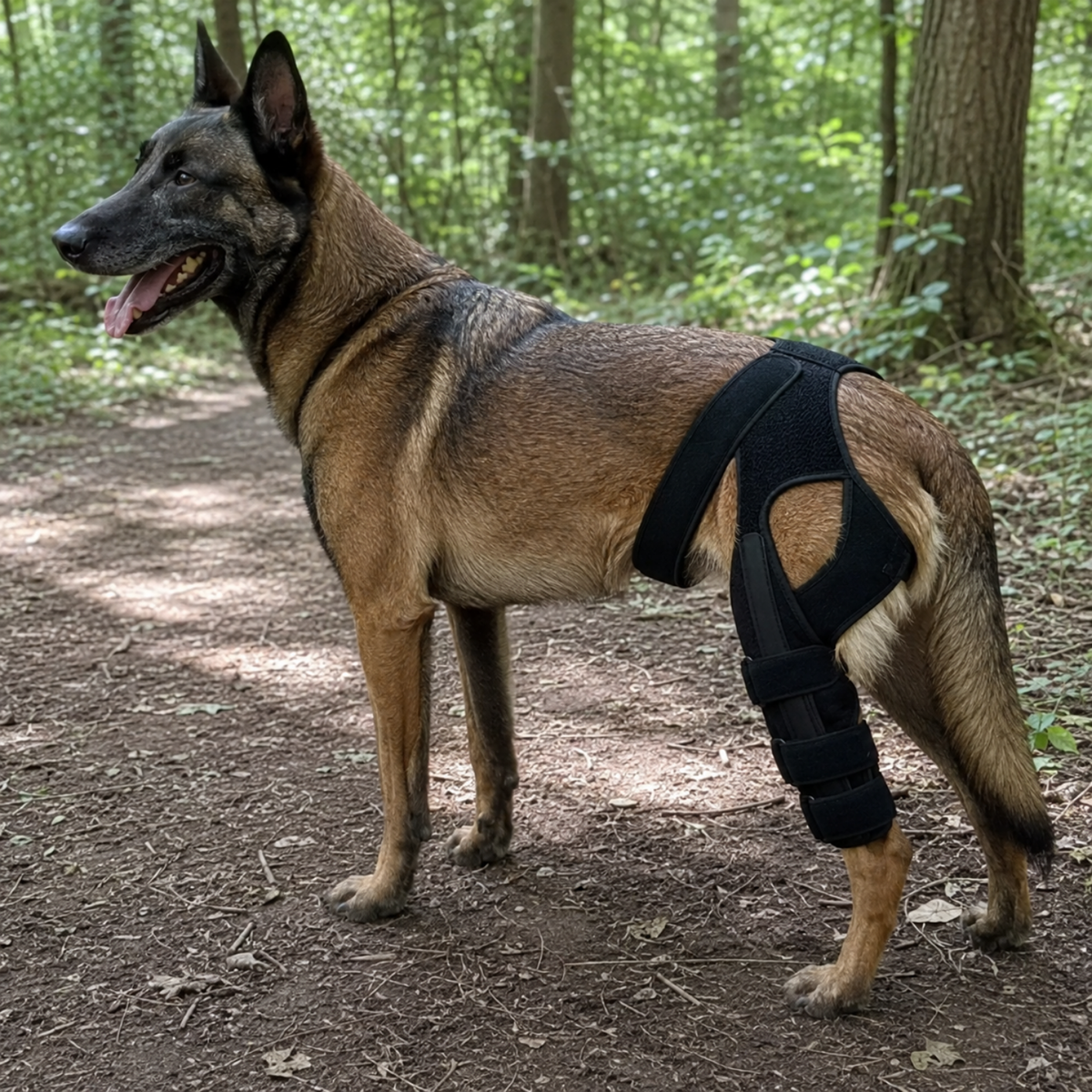 Wrap Style Dog Knee Brace for CCL Support-The Pet Mobility Store