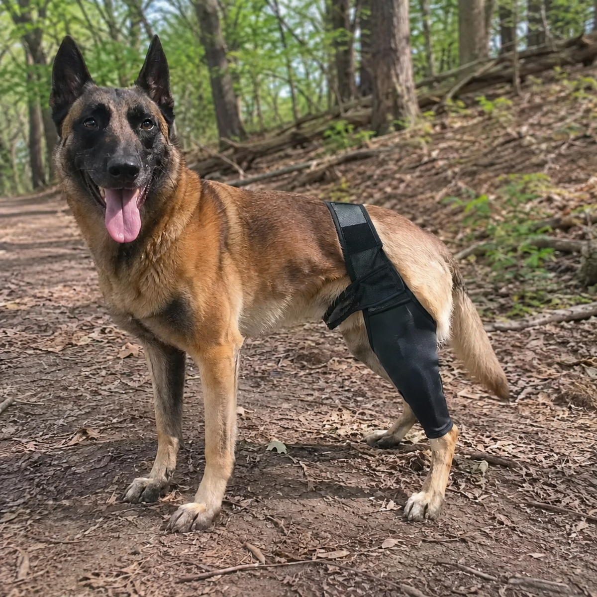 Dog Hind Leg Brace with Hip Strap Stabilizer-The Pet Mobility Store