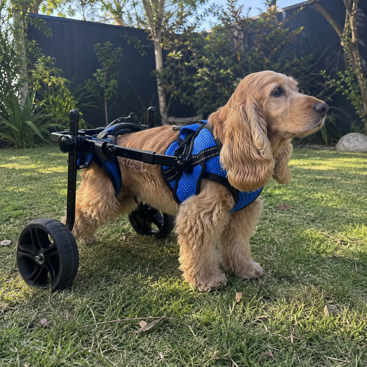 Compact Rear Support Dog Wheelchair, view 6