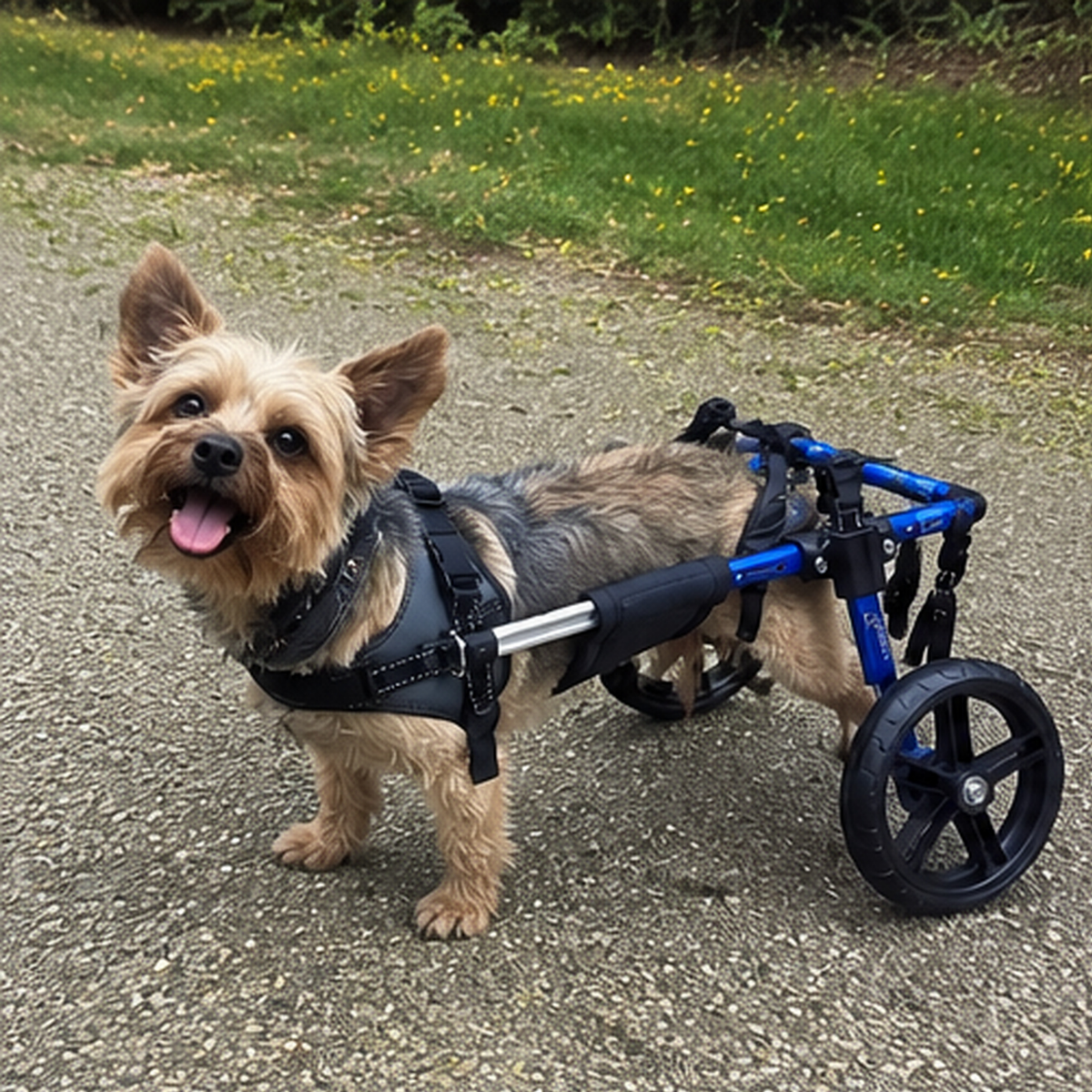 All-Terrain Rear Support Dog Wheelchair, view 6