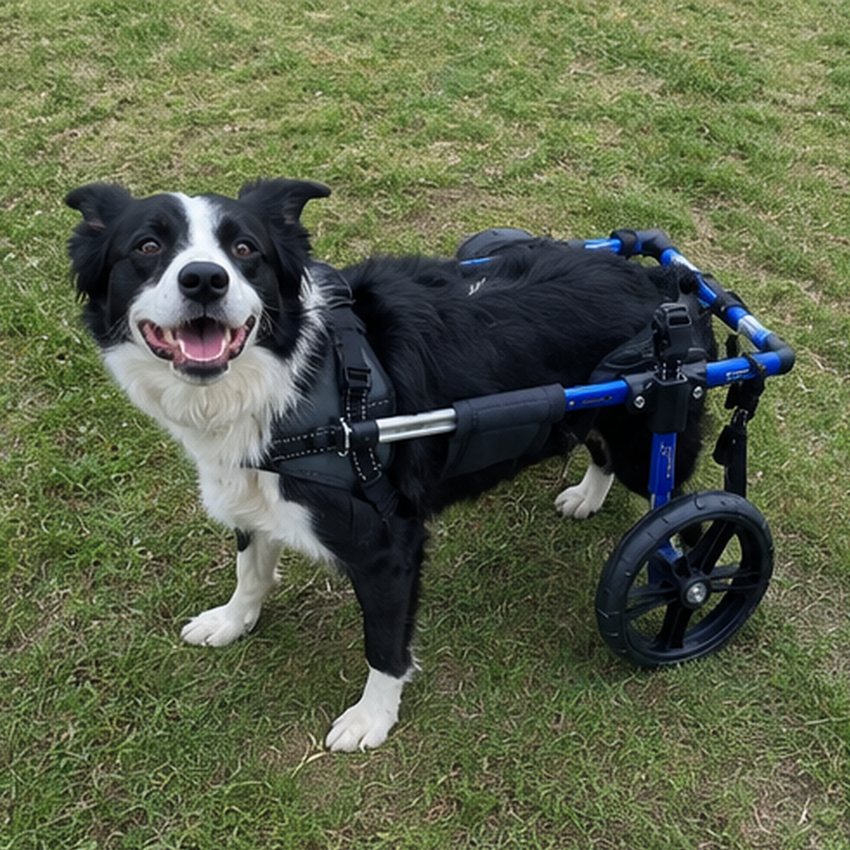All-Terrain Rear Support Dog Wheelchair, view 8